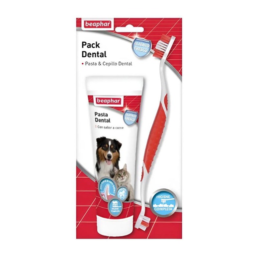 Beaphar Kit Dental Perro y Gato 100g