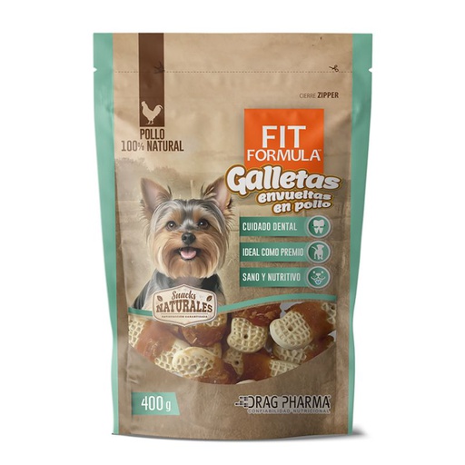 Fit Formula Galleta con Pollo Snack Perro 400g