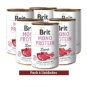 Pack Brit Care Mono Protein Lamb Dog x 6u 400g