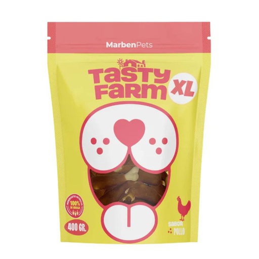 Tasty Farm Trutitos de Pollo con Huesitos de Calcio Dog 400g