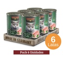 Pack Leonardo Ente Adult Cat Duck X 6u 400g