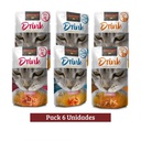Pack Leonardo Drink Sopa Mixto X 6u 40g
