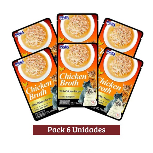 Pack Churu Broth Pollo Cat x 6u 50g