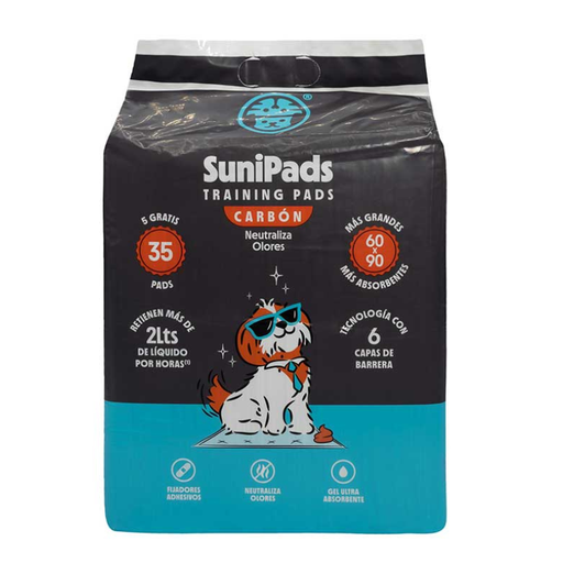Sunipads Sabanilla de Entrnamiento 60x90 de 35 unidades