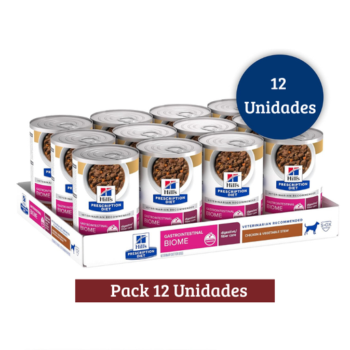 Pack Hills Gastrointestinal Biome Dog x 12u 354g