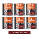 Pack Fit Formula Lata Perro Adulto Carne x 6u 280g