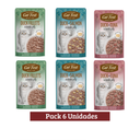Pack Cat Fest Gato Variedad Pato x 6u 70g