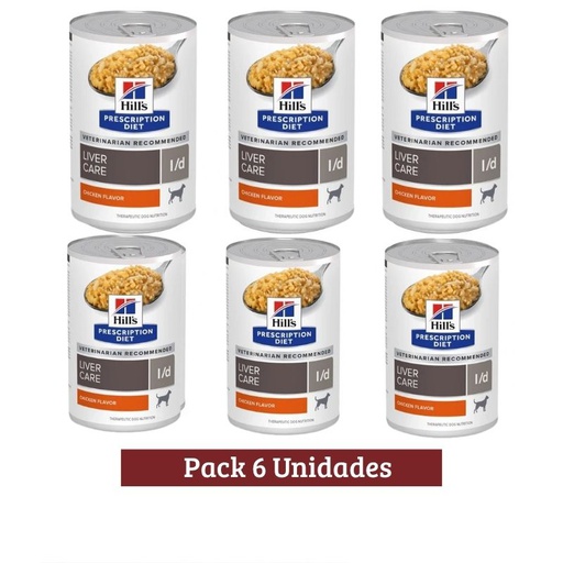 Pack Hills L/D Dog Enlatado x 6u 370g