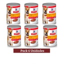 Pack Hills Adulto Pollo Dog Lata X 6u 370g