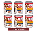 Pack Hills Adulto Pollo 7+ Dog Lata X 6u 370g