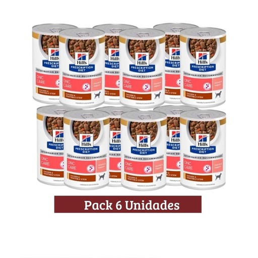 Pack Hills ONC Care Dog Enlatado X 12u 354g