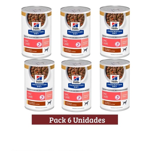 Pack Hills ONC Care Dog Enlatado X 6u 354g
