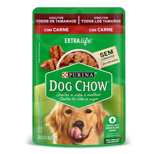 Dog Chow Pouch Carne 100g