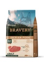 Bravery Adulto Dog Large / Medium Breeds Iberian Pork 4kg