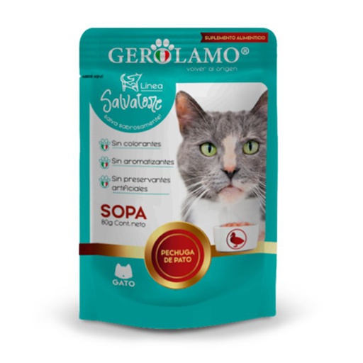 Gerolamo Gato Sopa de Pato 80g