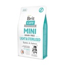 Brit Care Mini Light Y Sterilised Rabbit& Salmon 2kg