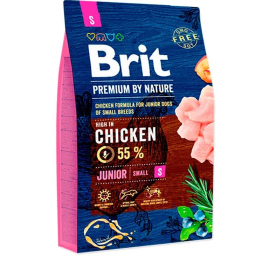 Brit Premium By Nature Chicken Junior Small Breed 3kg