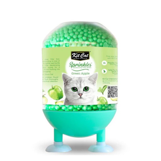 Kit Cat Sprinkles Desodorante Manzana Para Caja De Arena 240g