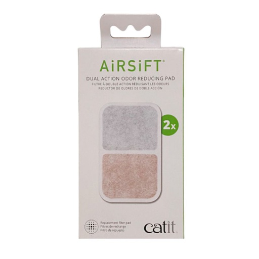 Catit Airsift Filtro Purificador Doble Accion 2 Unid