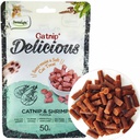 Dentalight Catnip Delicious Camaron y Pollo Para Gatos 50g