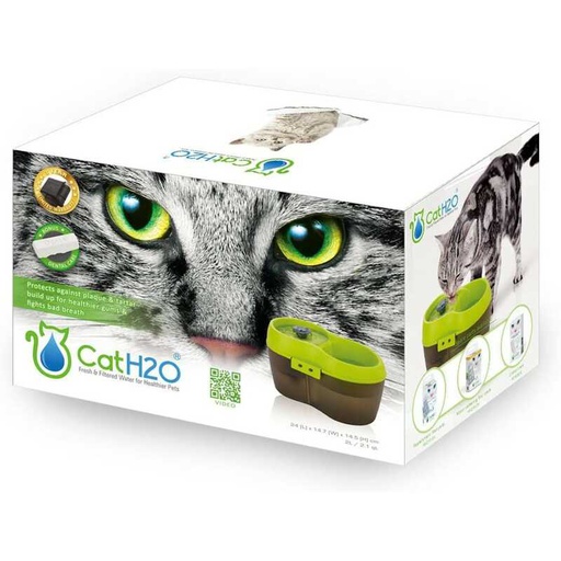 Cat H2O Fuente de Gato Verde 2L