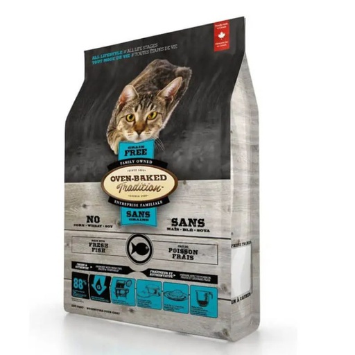 Oven Baked Cat Grain Free Fish 4.54kg