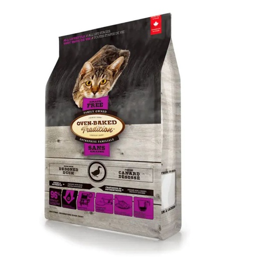 Oven Baked Cat Grain Free Duck 4.54kg