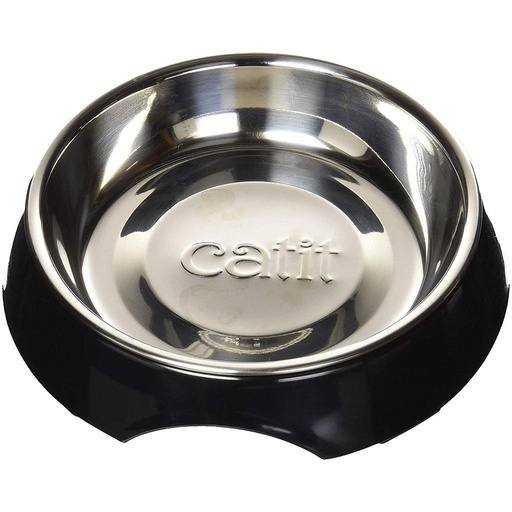 Catit Plato de Alimentacion Individual Negro