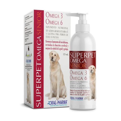 Superpet Omega 6 y 3 para Perros Senior 125ml