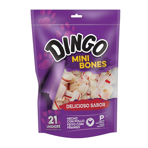 Dingo Mini Bone 21 Pack Snack 210g
