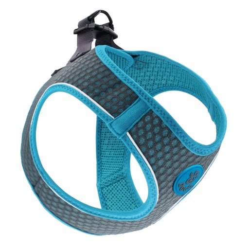 Doco Athletica Arnes Reflectante Gris con Azul Talla XS