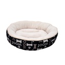 Dogit Dreamwell Cama Redonda Negra