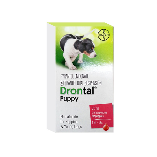 Drontal Puppy Antiparasitario Interno Suspension 20ml